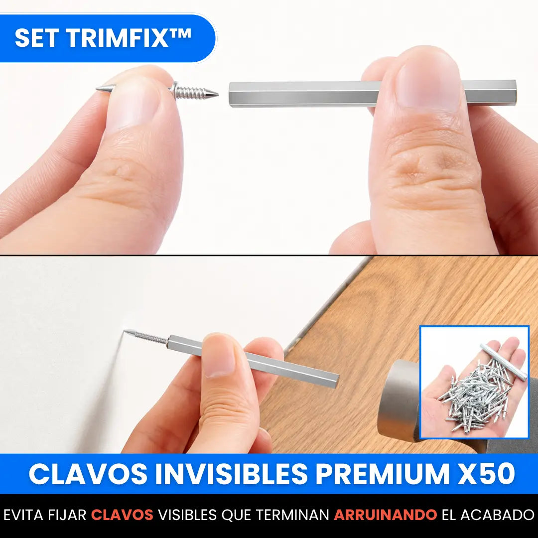 Set TrimFix™ – Kit de Clavos Ocultos