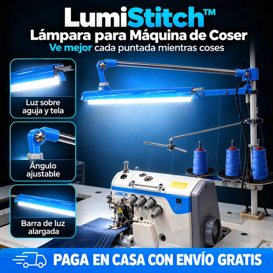 LumiStitch™ – Lámpara para Máquina de Coser Industrial