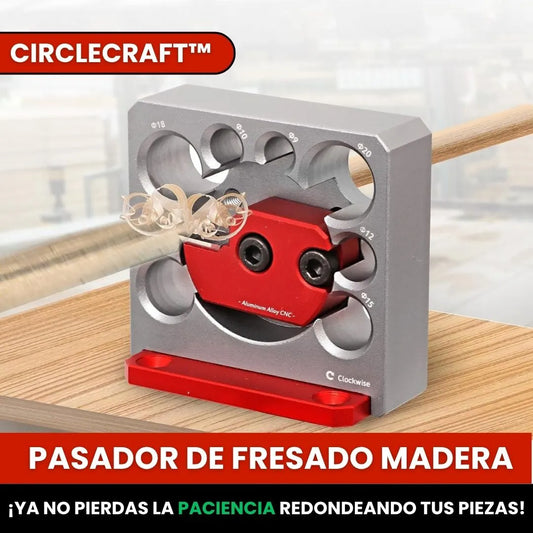 CircleCraft™ - Pasador de Fresado para Madera