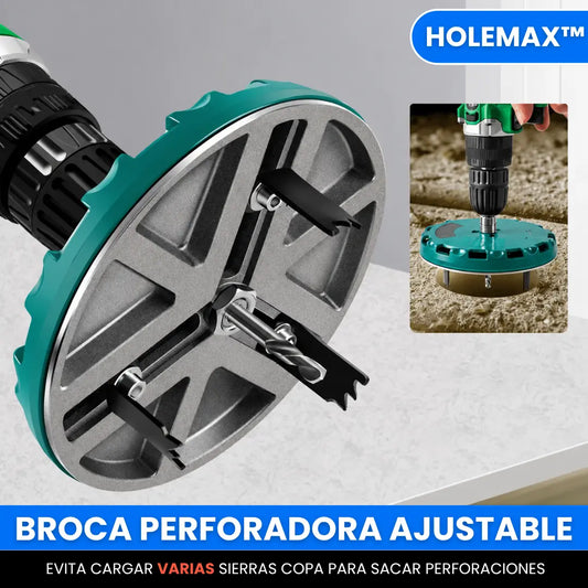 HoleMax™ – Broca Perforadora Ajustable