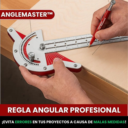 AngleMaster™ - Regla Multiangulo Profesional
