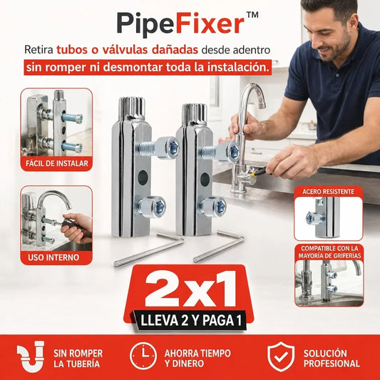PipeFixer™ – Extractor Interno de Tubos y Válvulas Atascadas