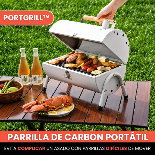 PortGrill™ - parrilla de carbon portatil