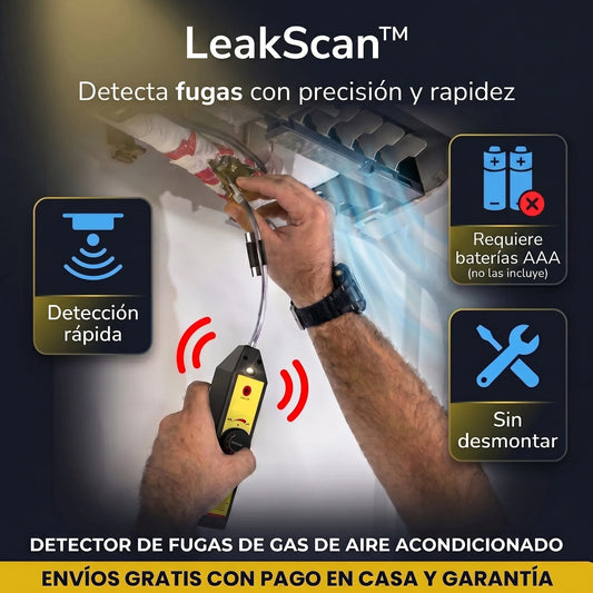 LeakScan™ – Detector de Fugas de Gas para Aire Acondicionado