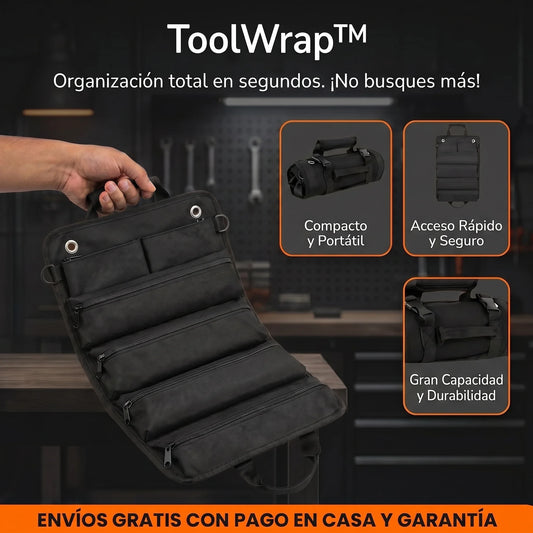 ToolWrap™ – Bolsa Enrollable para Herramientas