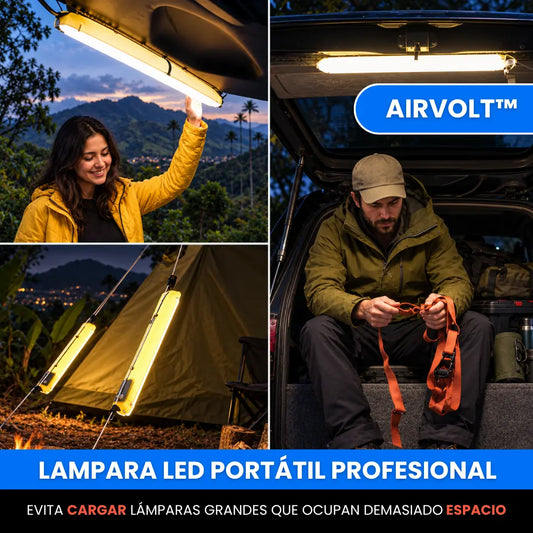 AirVolt™ – Lámpara LED Inflable Recargable