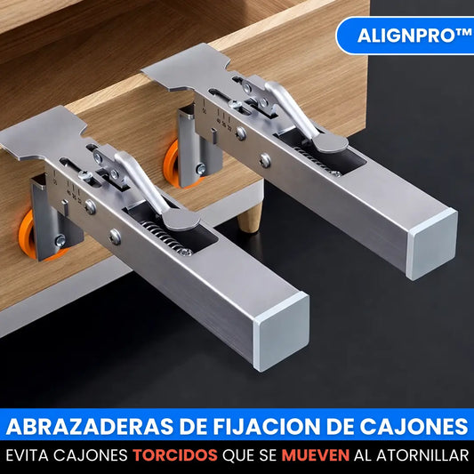 AlignPro™ - Abrazaderas Fijación Cajones