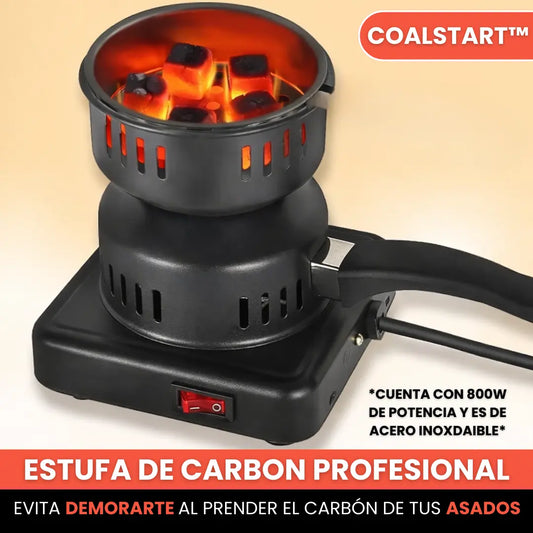 CoalStart™ - Estufa de Carbon Profesional