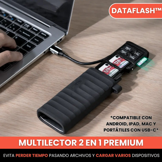 DataFlash™ - Multilector 2 en 1 Premium