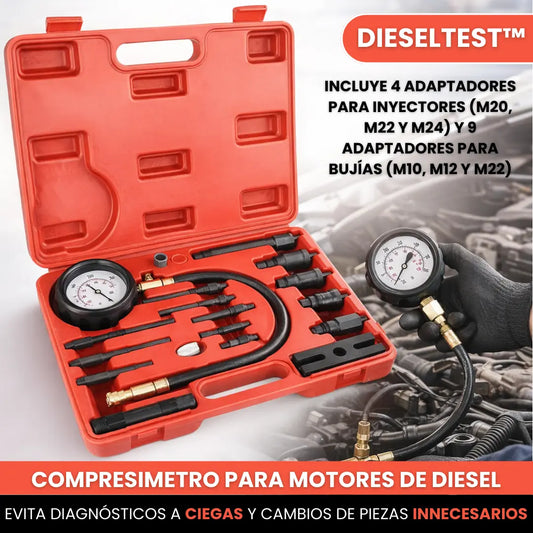 DieselTest™ - COMPRESIMETRO PARA MOTORES DE DIESEL