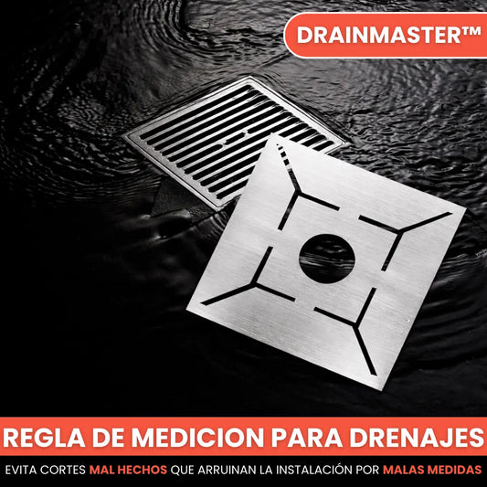 DrainMaster™ - Regla de Medición para Drenajes