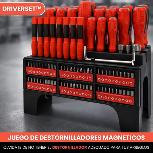 DriverSet™ - JUEGO DE DESTORNILLADORES PROFESIONAL