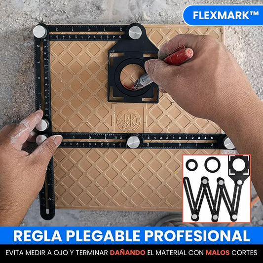 FlexMark™ - Regla Plegable Profesional