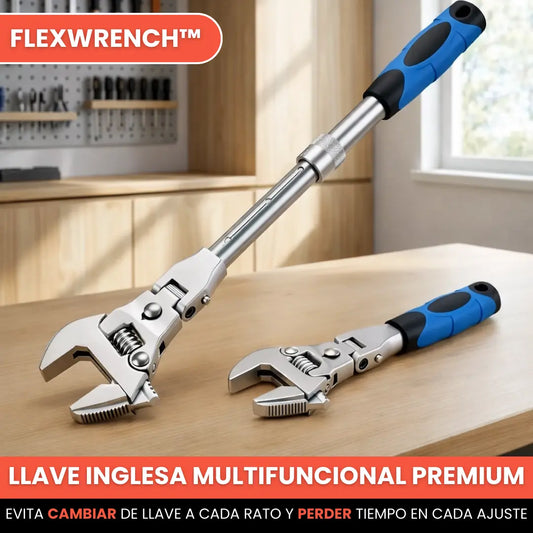 FlexWrench™ - Llave Inglesa Multifuncional Premium