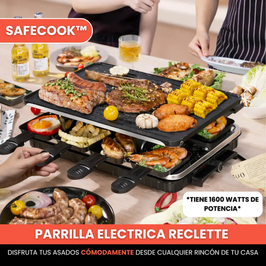 SafeCook™ - parrilla electrica reclette