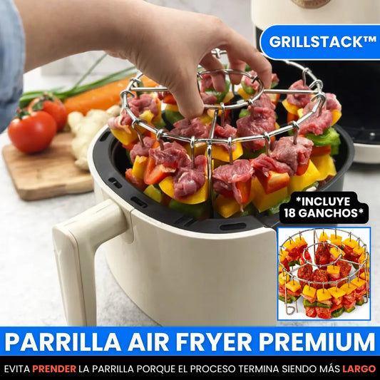 GrillStack™ - Parrilla Air Fryer Premium
