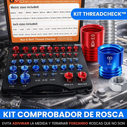 Kit ThreadCheck™ - kit comprobador de rosca