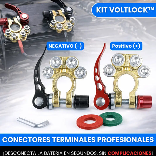 Kit VoltLock™ - Conectores Terminales Profesionales