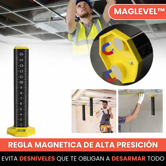 MagLevel™ - REGLA MAGNETICA DE ALTA PRESICIÓN