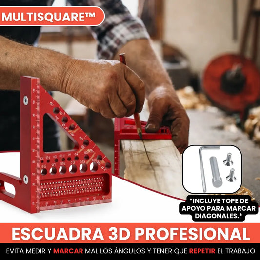 MultiSquare™ - ESCUADRA 3D PROFESIONAL