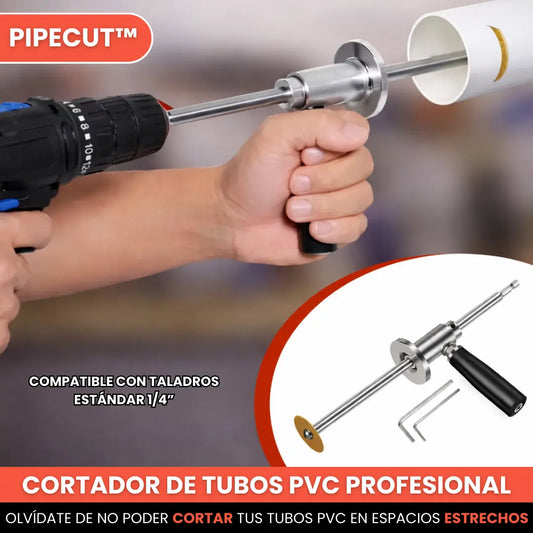 PipeCut™ - CORTADOR DE TUBOS PVC PROFESIONAL