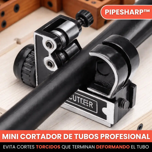 PipeSharp™ - Mini Cortador de Tubos Profesional