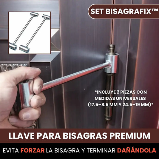 Set BisagraFix™ - Llaves para Bisagras Premium