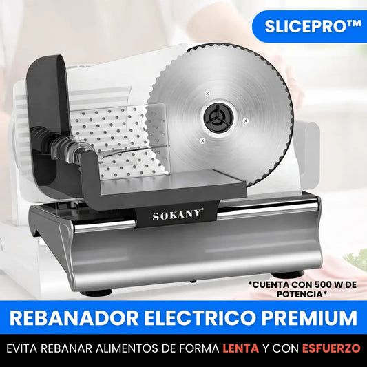 SlicePro™ - Rebanador Eléctrico Premium