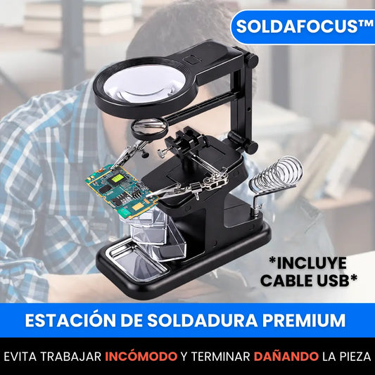 SoldaFocus™ - Estación de Soldadura Premium