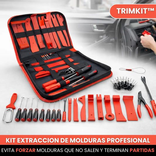 TrimKit™ - Kit Extracción de Molduras Profesional