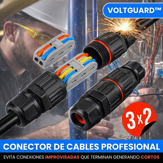 VoltGuard™ - Conector de Cable Profesional