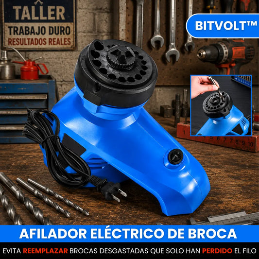 BitVolt™ – Afilador Eléctrico para Brocas