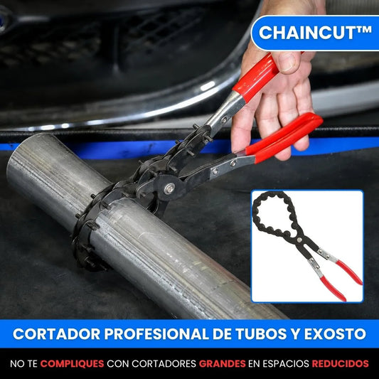 ChainCut™ – Cortador Manual de Tubos por Cadena