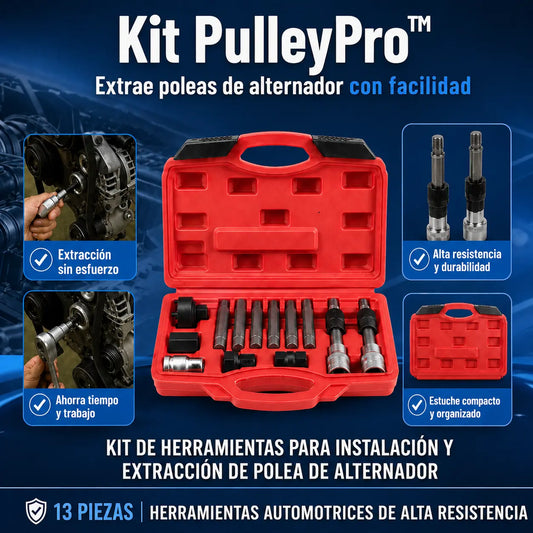 Kit PulleyPro™ – Kit Extractor de Poleas de Alternador