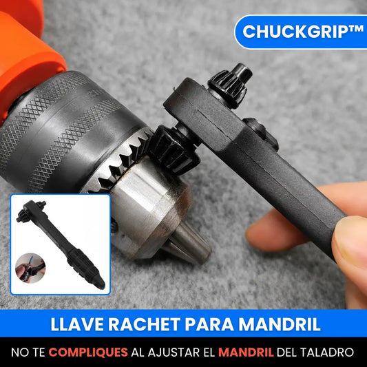ChuckGrip™ – Llave Ratchet para Mandril