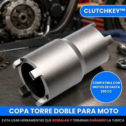 ClutchKey™ – Copa Doble para Tuerca de Embrague