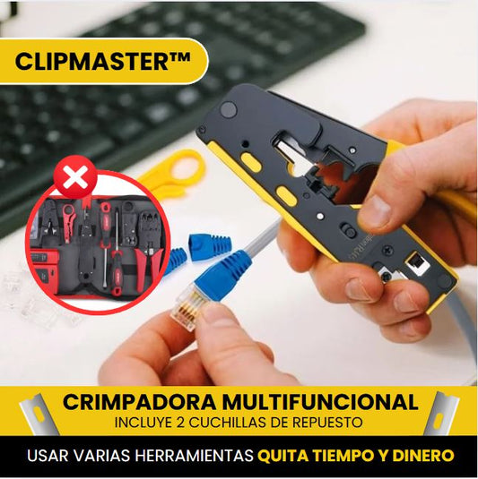 ClipMaster™ - Crimpadora Multifuncional