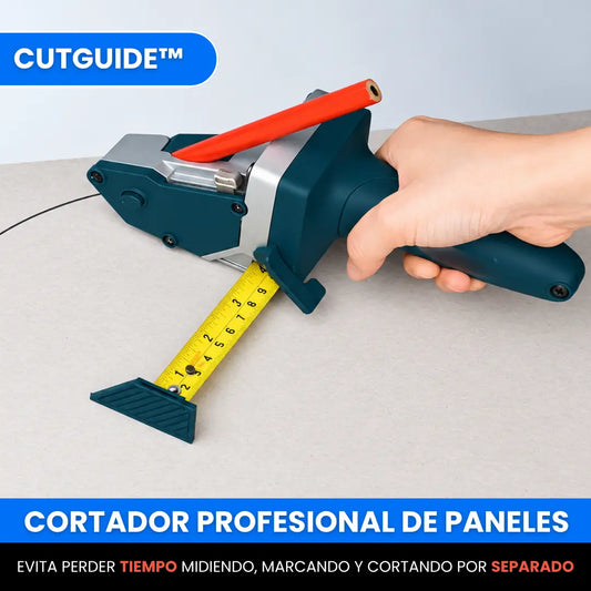 CutGuide™ – Cortador Multifuncional 3 en 1 para Placas y Paneles