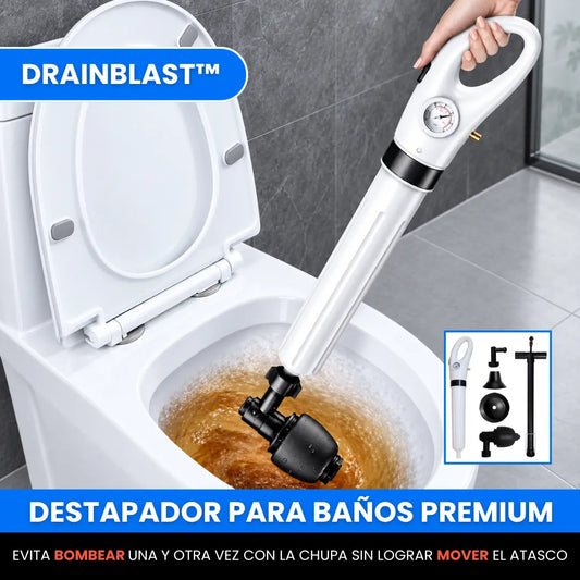 DrainBlast™ – Destapador de Tuberías a Presión