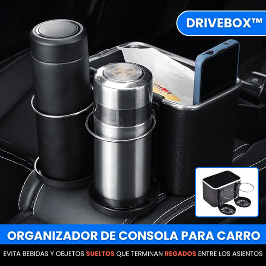 DriveBox™ – Organizador Multifuncional para Carro