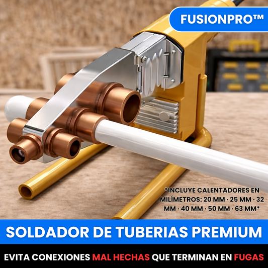 FusionPro™ - Soldador de Tuberías Premium