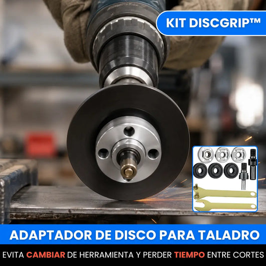 Kit DiscGrip™ – Kit Adaptador de Discos para Taladro