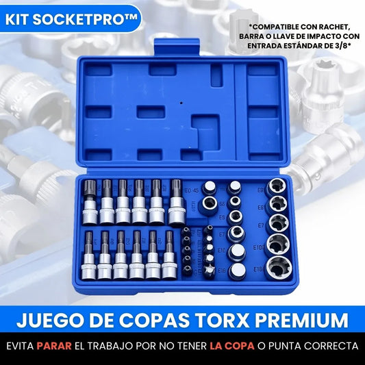 Kit SocketPro™ - Juego de Copas Torx Premium