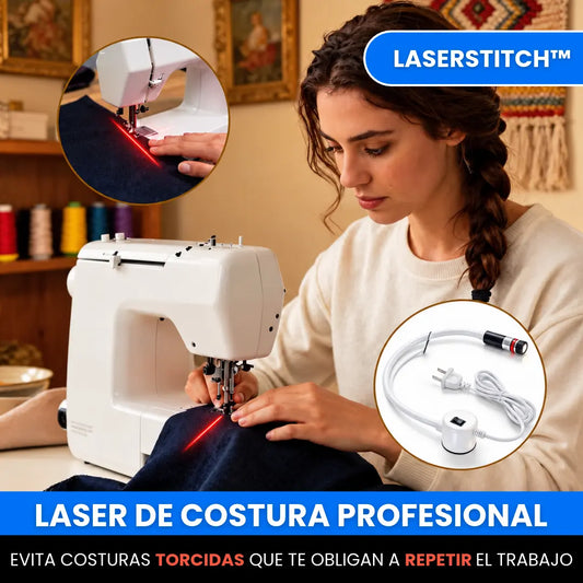 LaserStitch™ – Guía Láser para Máquina de Coser