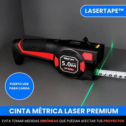 LaserTape™ – Cinta Métrica Láser Multifunción