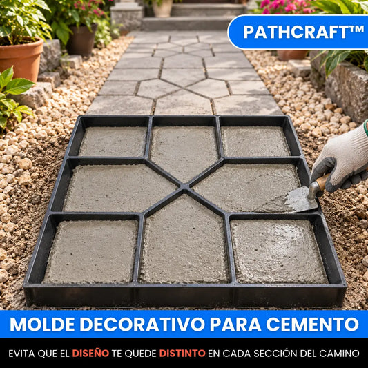 PathCraft™ – Molde decorativo para caminos de concreto