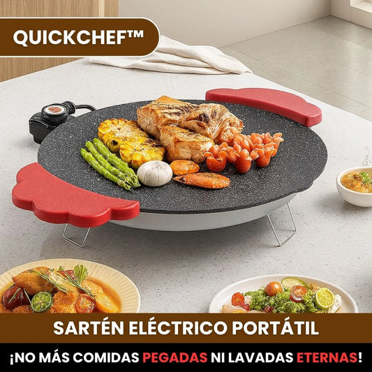 QuickChef™ - Sarten Eléctrico Portátil