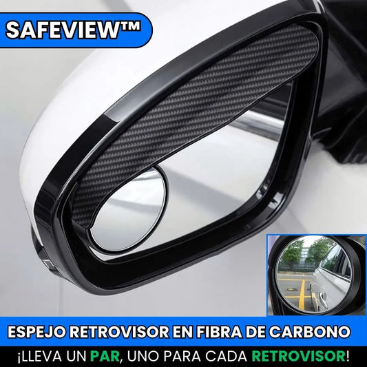 SafeView™ - Espejo Retrovisor 2 en 1