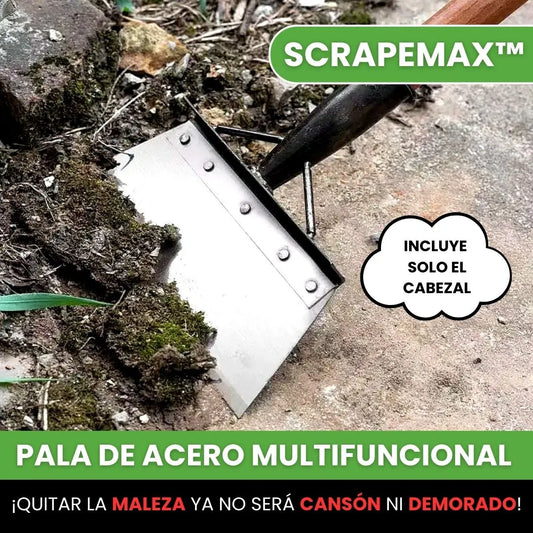 ScrapeMax™ - Pala de Acero Multifuncional