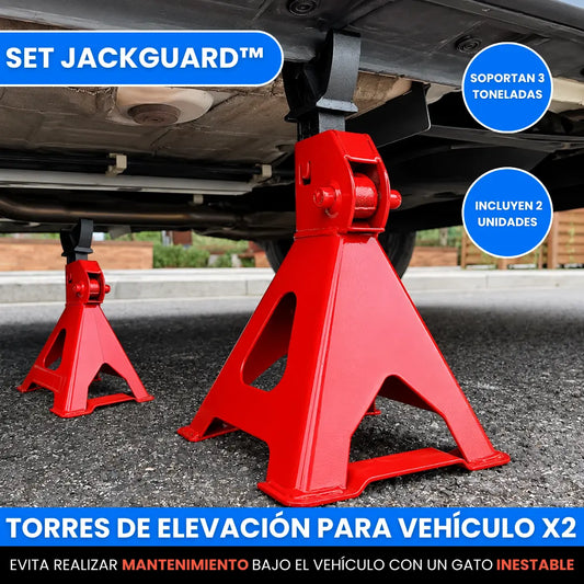 Set JackGuard™ – Torres de Elevación para Vehículos X2